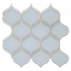 CLOUD (PETAL MOSAIC) - SKYLIGHT (ARABESQUE MOSAIC)