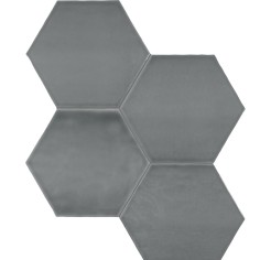 Charcoal (6" Hexagons)