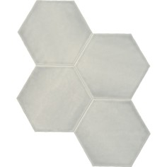 EMERALD (3"X12") - BAMBOO (6" HEXAGONS)
