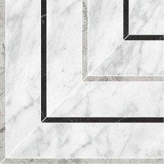 TRAVERTINO INSTRATA (12"X24" POLISHED) - CARRARA GIOIA (PICCO MOSAICS)