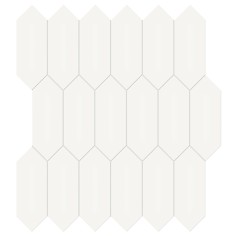 RETRO BLACK (2"X12" MATTE) - CANVAS WHITE (12"X12" PICKET GLOSSY)