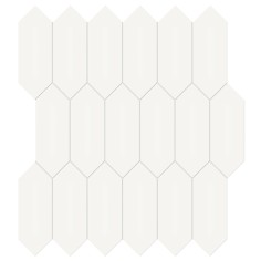 CANVAS WHITE (2"X12" GLOSSY) - CANVAS WHITE (12"X12" PICKET GLOSSY)