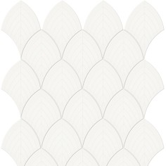 CEMENT CHIC (2"X12" GLOSSY) - CANVAS WHITE (10.5"X13" SCALLOP GLOSSY)