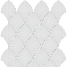 CANVAS WHITE (12"X12" PICKET MATTE) - GALLERY GREY (10.5"X13" SCALLOP GLOSSY)