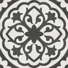 ICE (7X8 HEXAGON) - LOTUS (8X8 MONOCHROME DECO)