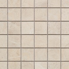 MICA (10X20 GLOSSY WALL TILE) - IVORY (12X12 MOSAIC)