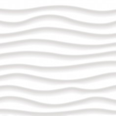 WHITE PRIZMATIC (12X24 WALL TILE GLOSSY) - WHITE OBLIQUE (12X24 WALL TILE GLOSSY)