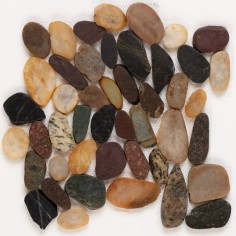 PEBBLE MOSAICS - ZEN BORA WILDERNESS (12"X12" MOSAIC POLISHED)