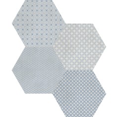 Denim Blend (8.5" Hexagon)