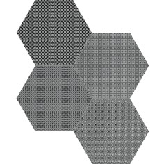 Silk Blend (8.5" Hexagon)