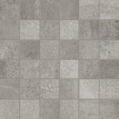 ZINC - SPECIAL ORDER (24"X48" MATTE) - CHROMIUM (2"X2" MOSAIC)