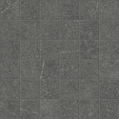 ASH - SPECIAL ORDER (6" HEXAGON MATTE) - CARBON (2"X2" MOSAIC)