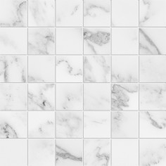 STATUARIO - (2"X2" MOSAIC) - BIANCO - (2"X2" MOSAIC)