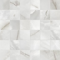 STATUARIO - (2"X2" MOSAIC) - ONYX - (2"X2" MOSAIC)