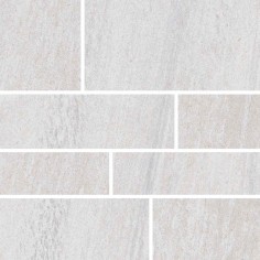 Nova White (12x24 Design 6 Mosaic Honed Rectified)