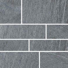 LAVA GREY (24X48 HONED RECTIFIED) - LAVA GREY (12X24 DESIGN 6 MOSAIC HONED RECTIFIED)