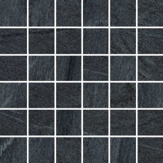 Raven Black (12x12 Mosaic Honed Rectified)