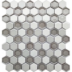 HONEYCOMB - HONEYCOMB SILVER ICE - 1.25" X 1.25"