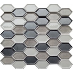 HONEYCOMB - HONEYCOMB STORM GREY PICKET - 2.75" X 1.5"