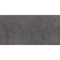 ICON - ICON BLACK 12X24 DECOR RECTIFIED