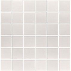 CONTRACT MOSAIC MOSAICO - MATTE WHITE 2X2 MATTE MOSAIC