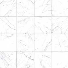 I-marmi Toscana Blanco 3x3 Square Mosaic Matte