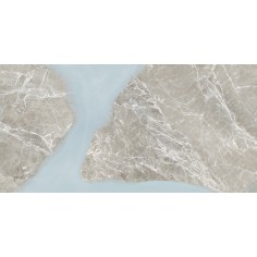 UNIQUE MARBLE - UNIQUE MARBLE MOON GREY AMBRA 24X48 POLISHED