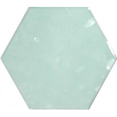 Konzept Terra Turquoise Glossy 7x8 Hexagon