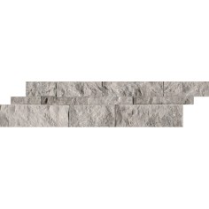 STONE MOSAIC: WALL PANELS - RITZ GREY SPLIT FACE SPLIT FACE 6X24