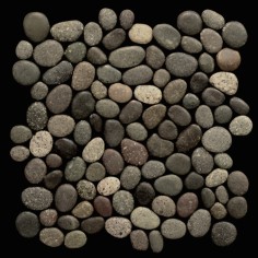 STONE MOSAIC: ISLAND PEBBLES - SUMBA MIXED 12.8X12.8