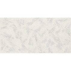 3D WALL CARVE - 3D WALL CARVE WHITE LEAF 16X32 MATTE