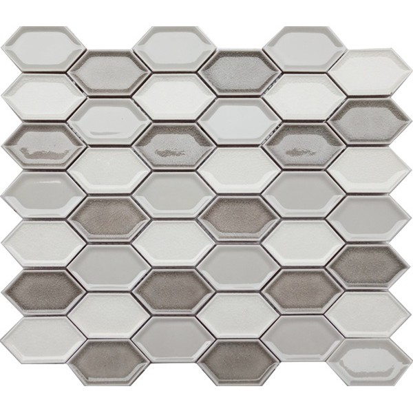 Honeycomb Silver Ice Picket - 2.75" X 1.5"