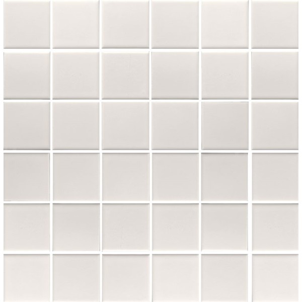 Mini Matte White 2x2 Matte Mosaic Preview