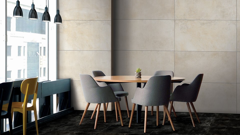 Cemento White Roomscene