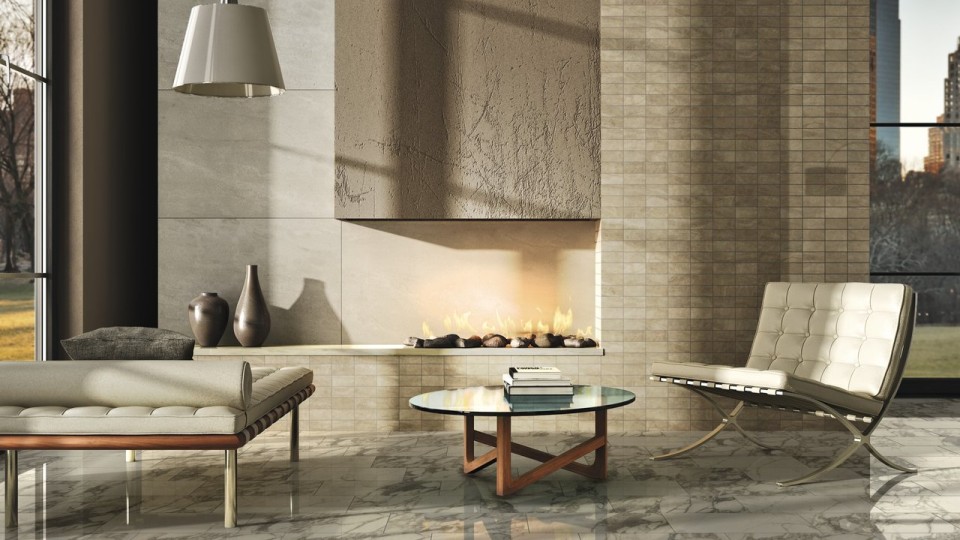 Arabescato (12x24 Honed Rectified) Roomscene