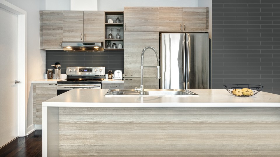 Canvas White (3"x6" Glossy) Roomscene