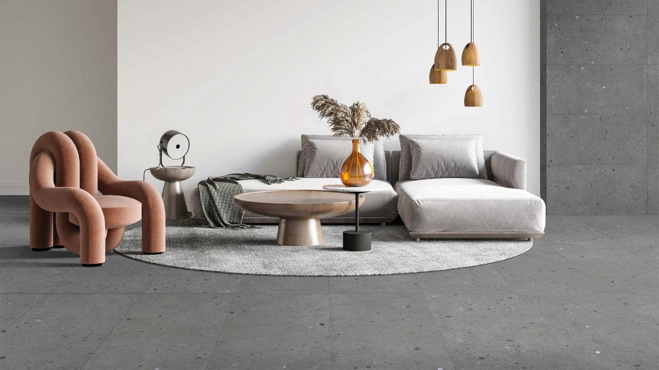 Light Grey (12"x24" Matte) Roomscene