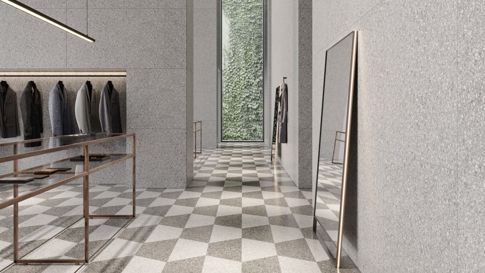 Ivory (10"x24" Matte) Roomscene