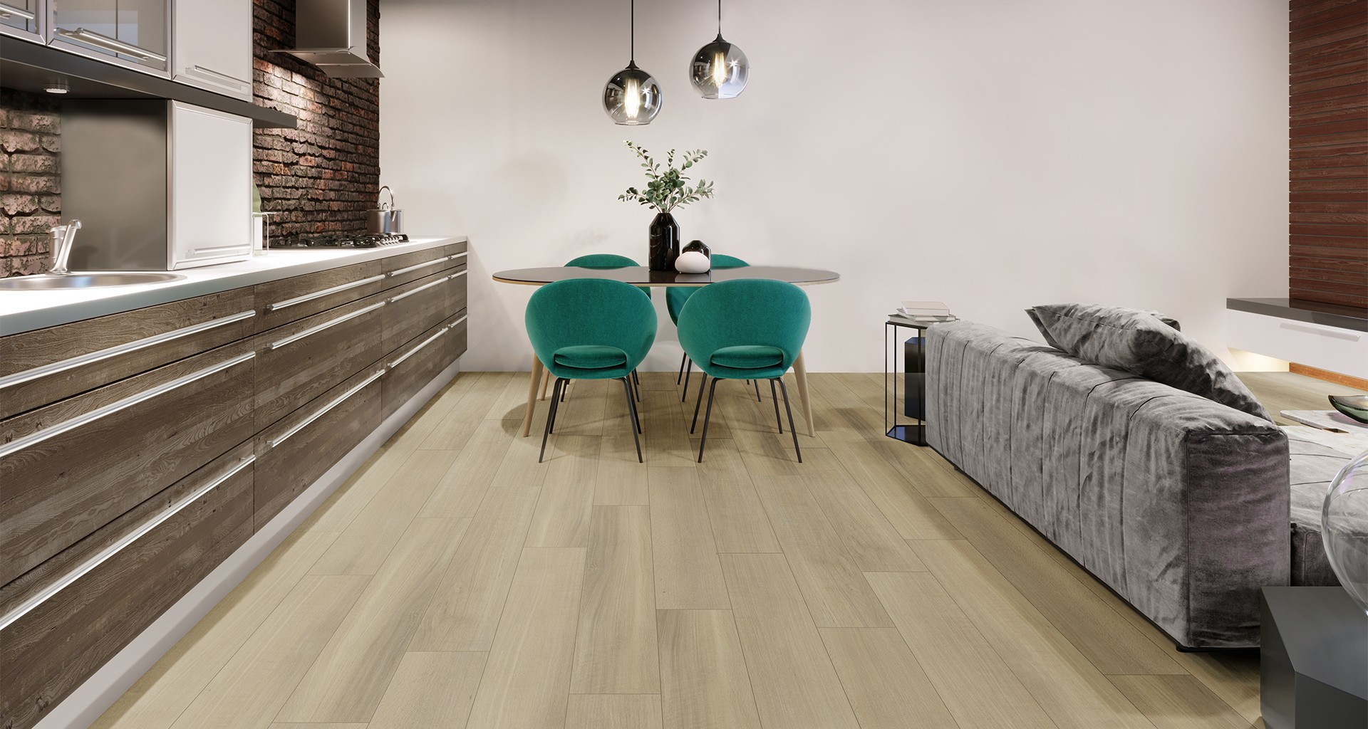 FirmFit® Premium Euro Plank Room Scene Image 2