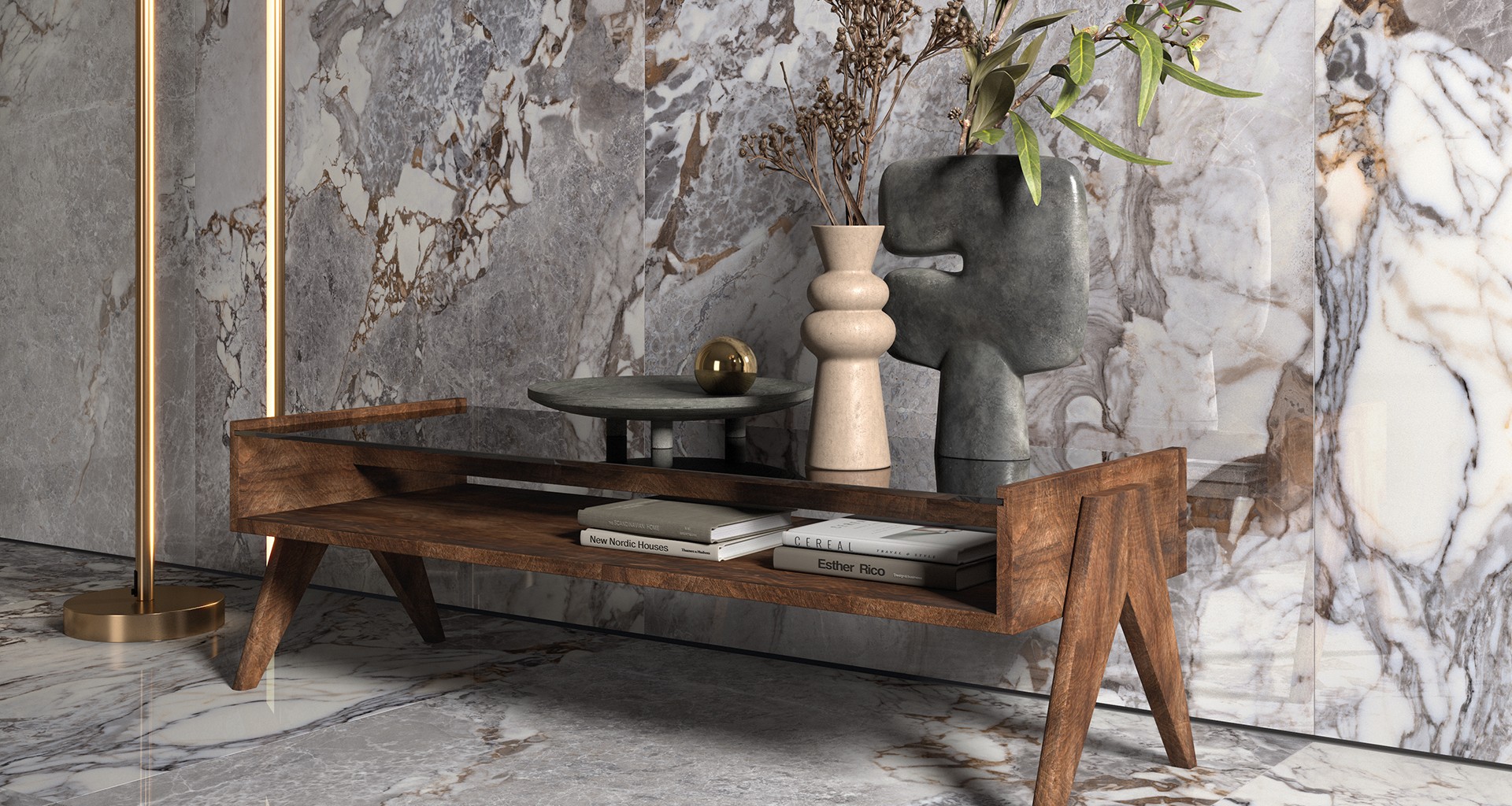 Product - Aesthetica Oro 24x48 Polished Rectified, Aesthetica