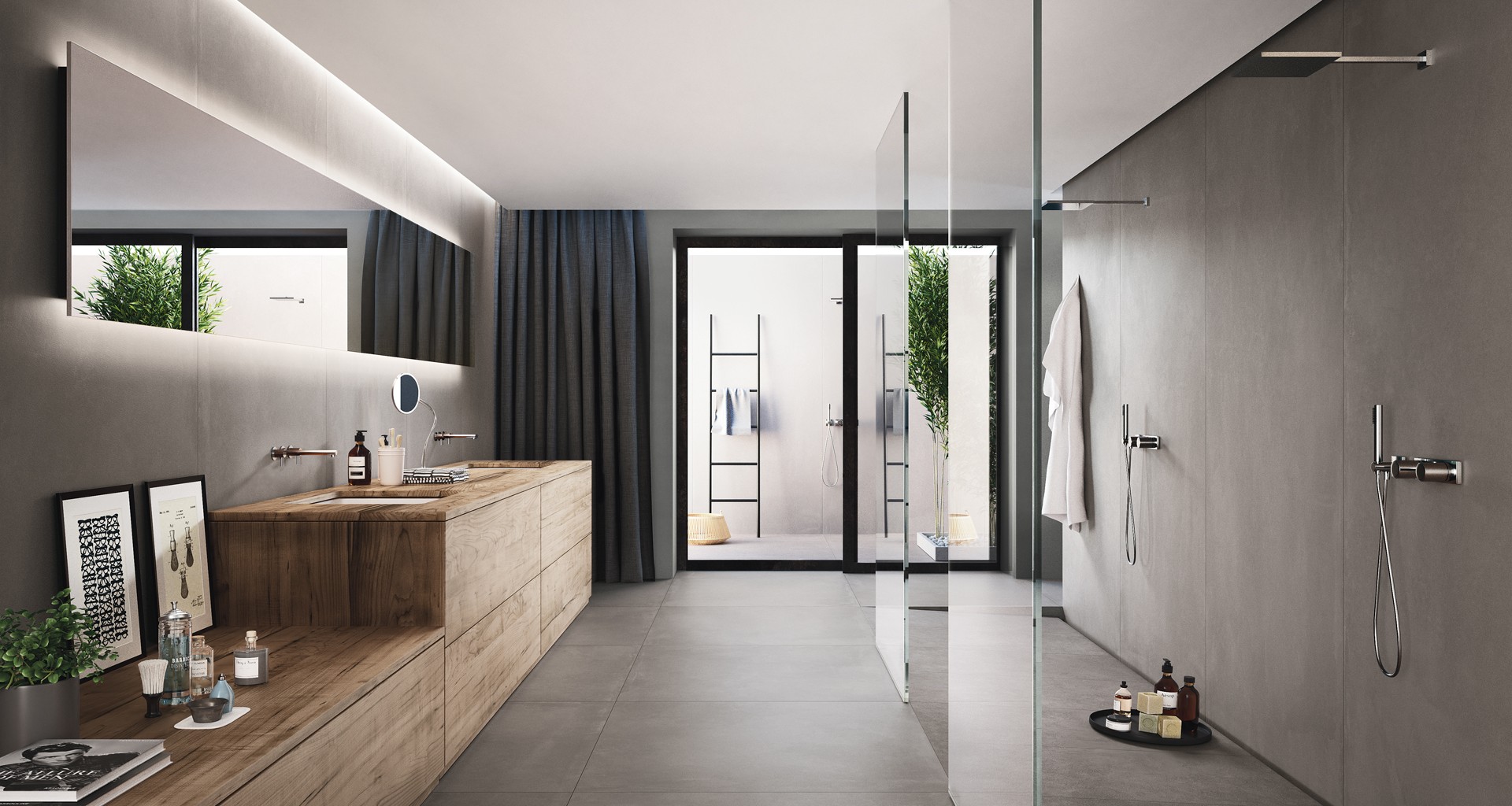 Product - Azuma Dark Grey 24x24, Azuma (TSCFLNADG2424) - Tierra