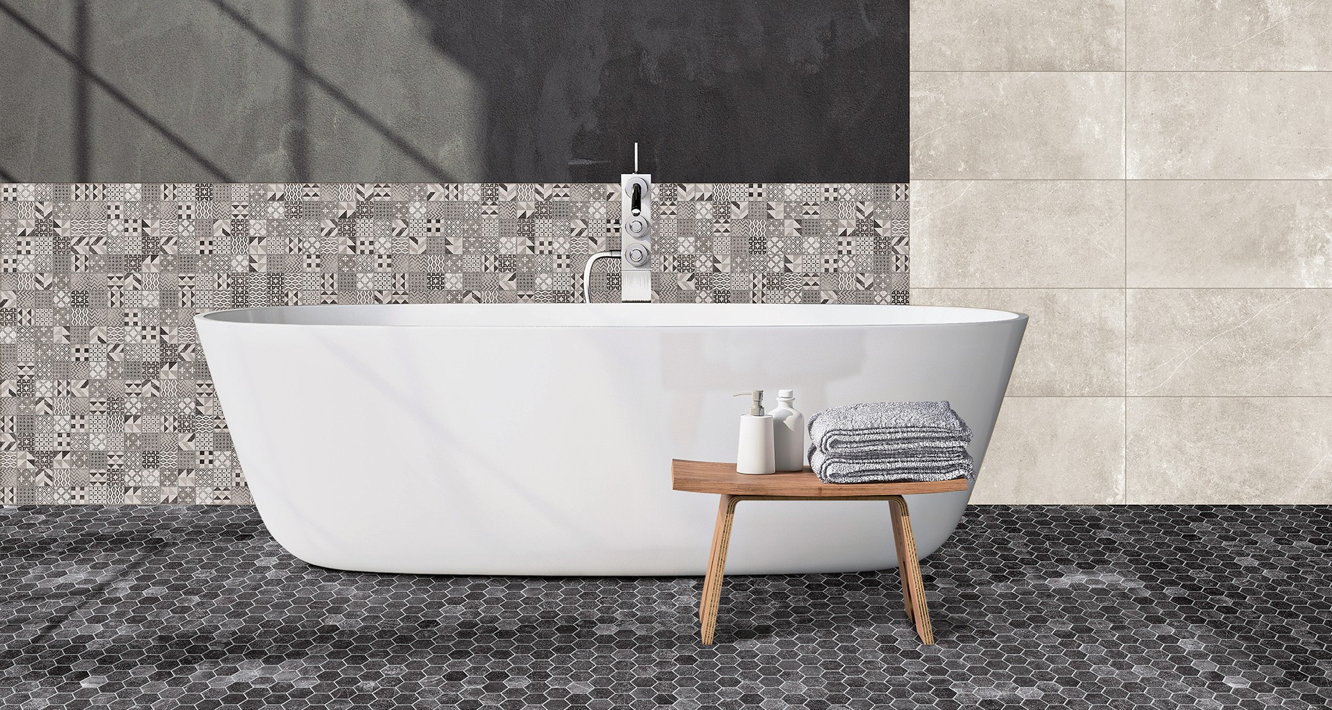 Product - Campogalliano Centuries Panarea 3x12 Grey, Centuries