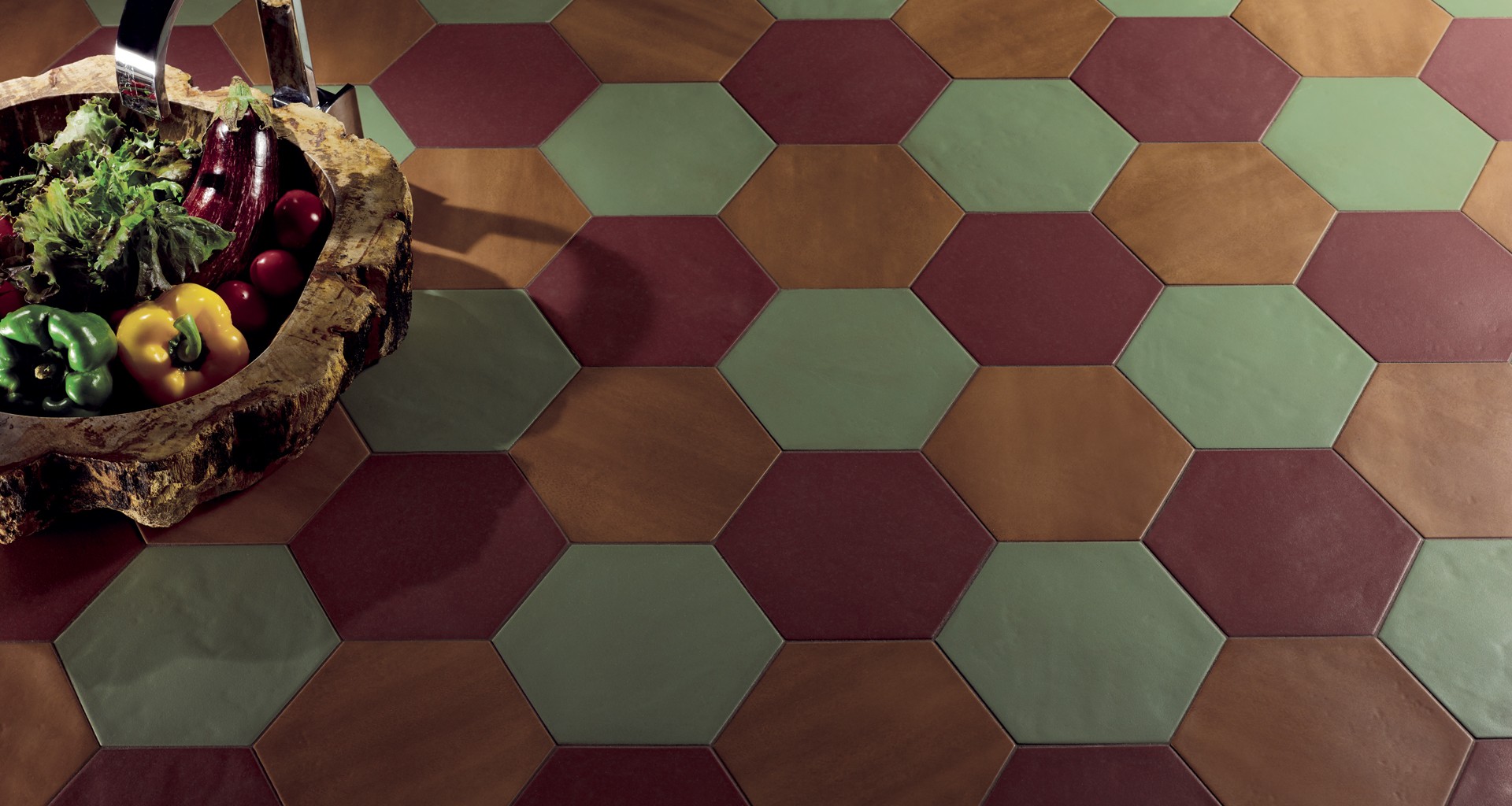 Product - Konzept Terra Bianca Matte 7x8 Hexagon, Konzept