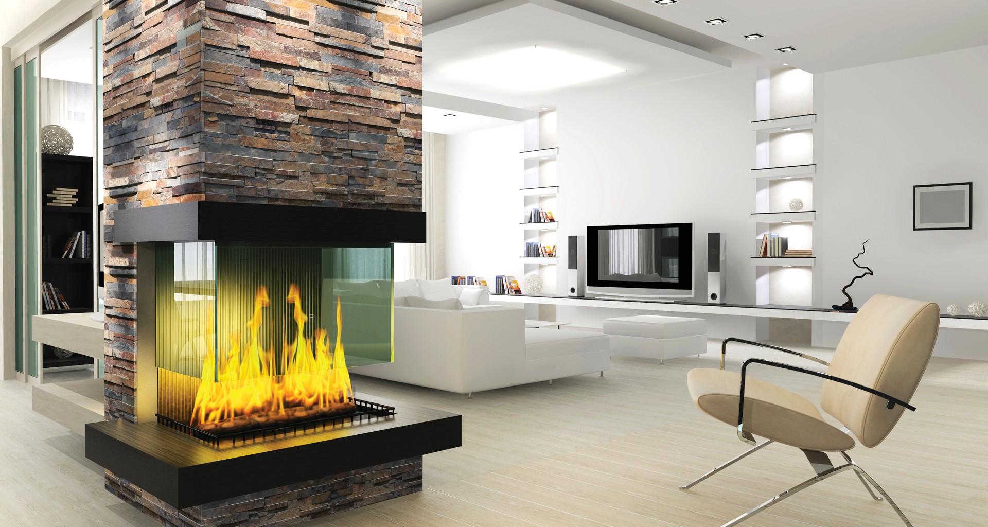 Product - Ledger Stone Glacier 6x24, Slate and Quartzite: Ledger