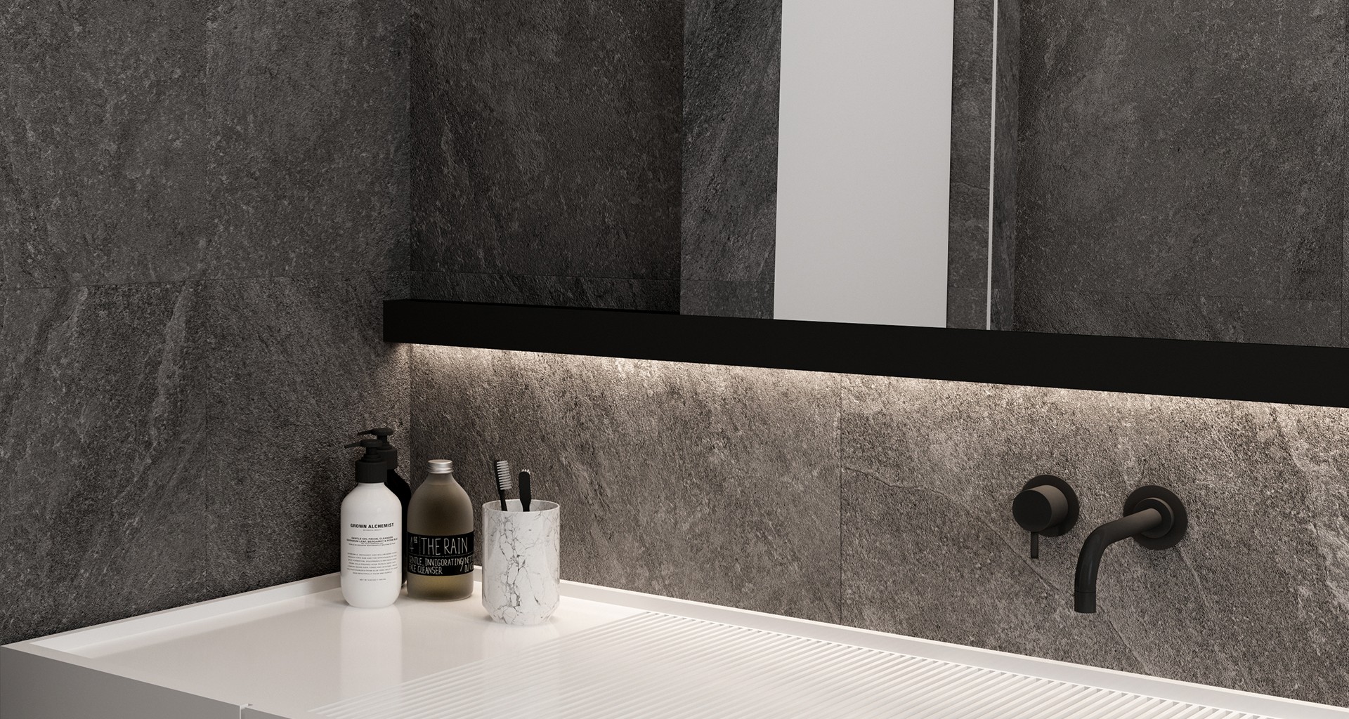 Product - Snowfield Dark Grey 12x24, Snowfield (TSCFMTSNDG1224