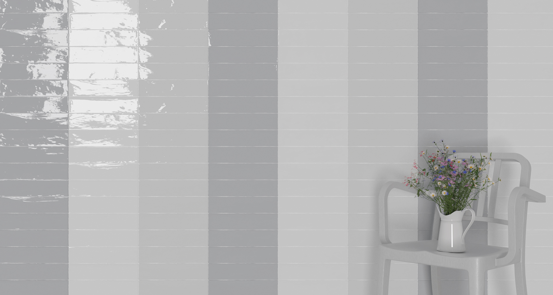 Product - Simply White 3x12, Tiempo (TSCWDATSW312) - Tierra Sol