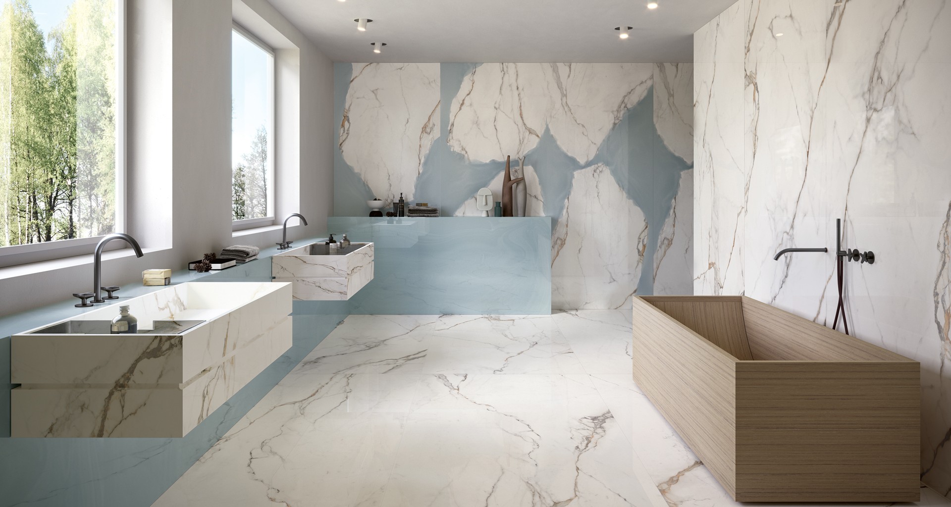 unoa 【Marble stone】No sleeve design Product - Unique Marble Paonazzetto Ambra 48x108 Polished, Unique