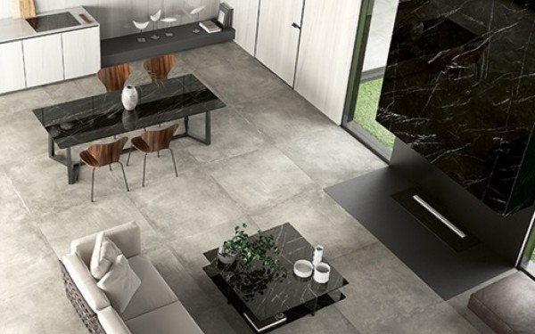 Parker Anthracite - 24x48 Natural, Marquina Nero - 63x126 Natural 15